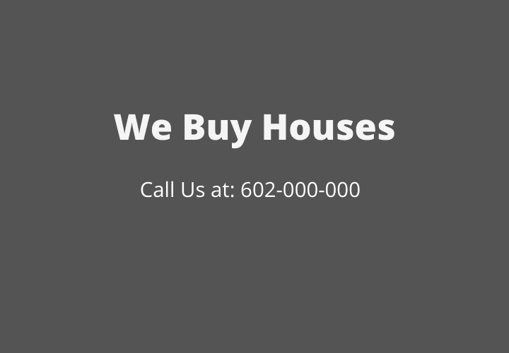 We buy houses infographic