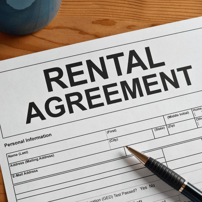 rental agreement document